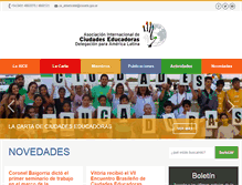 Tablet Screenshot of ciudadeseducadorasla.org